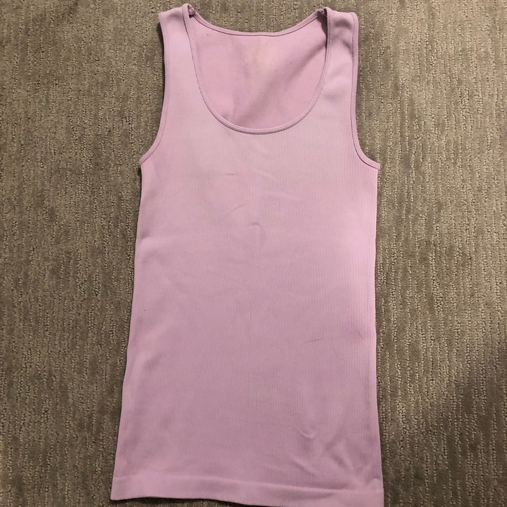 Love culture pink/purple spandex tank